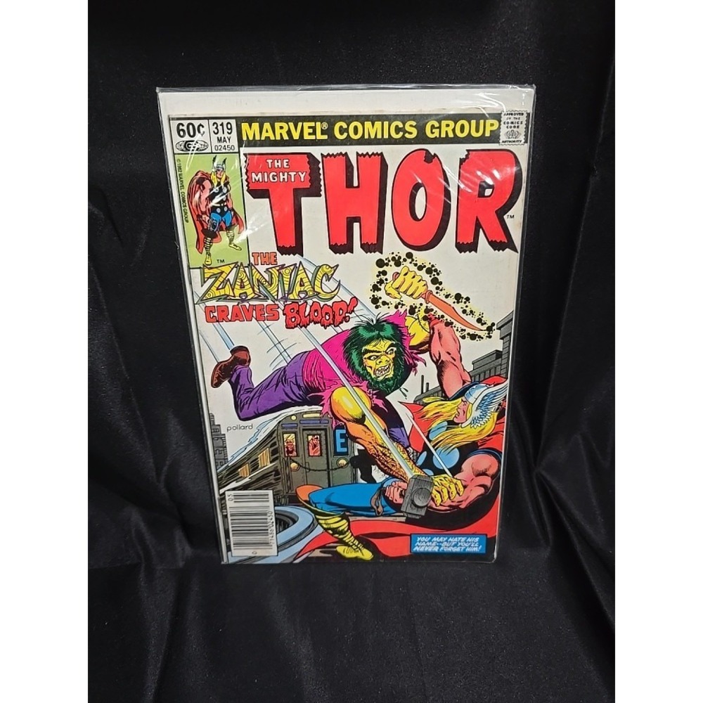 Sealed Thor #319 Newsstand Variant Marvel 1982 Marvel Comics